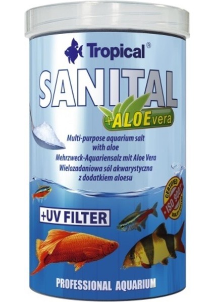 Sanital With Aloe Akvaryum Tuzu 100ML