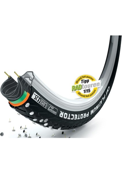 T C1920 Platınum Protector 700X45 Eps/ldp Şehir Zırhlı Dış