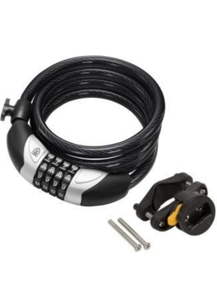 3111 10X1800MM Şifreli Bisiklet Kilidi