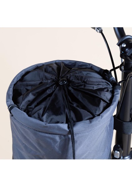 Btwin Katlanır Bisiklet Sepeti - Gri - 10 L fiyatları