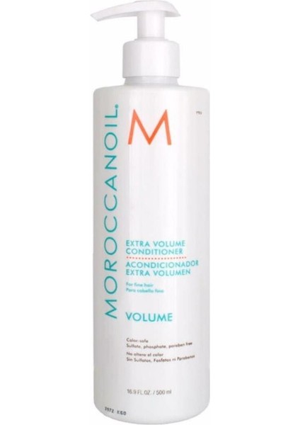 Extra Volume Ince Görünümlü Saçlar Için Hacim Verici Saç Kremi 500 ml 7290013627681 F M
