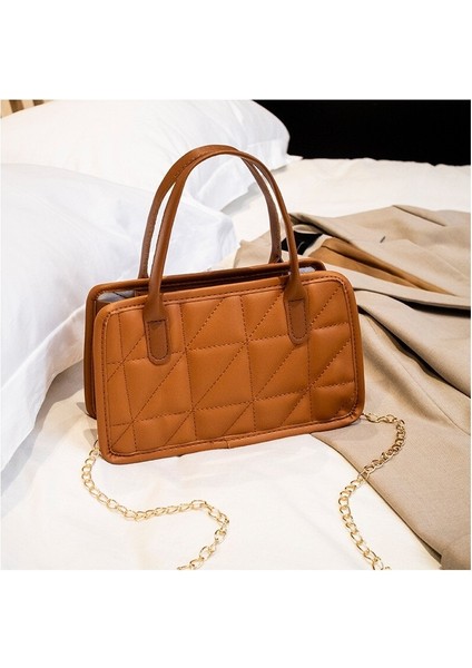 Eşkenar Dörtgen Çanta Askılı Çanta (Yurt Dışından)