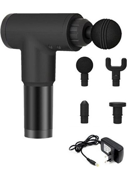 Koçakelektronik Fascial Gun KH-320 Sporcu Egzersiz Masaj Aleti 4 Başlıklı Amg-