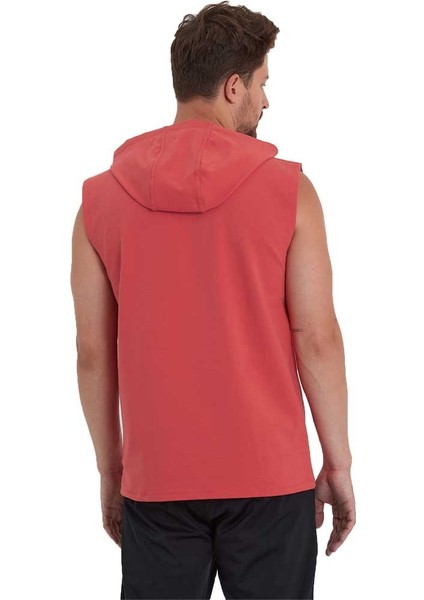 Erkek Kapüşonlu Kanguru Cepli Kolsuz Sweatshirt fırsatları