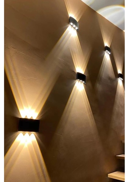 8011 10W LED Aplik Aydınlatma Çift Taraflı LED Dekoratif Duvar