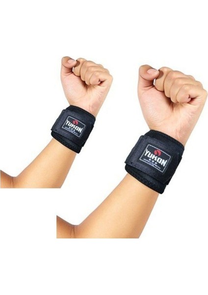Neopren Ayarlanabilir El Bilekliği Dura-Strong Bileklik-Siyah