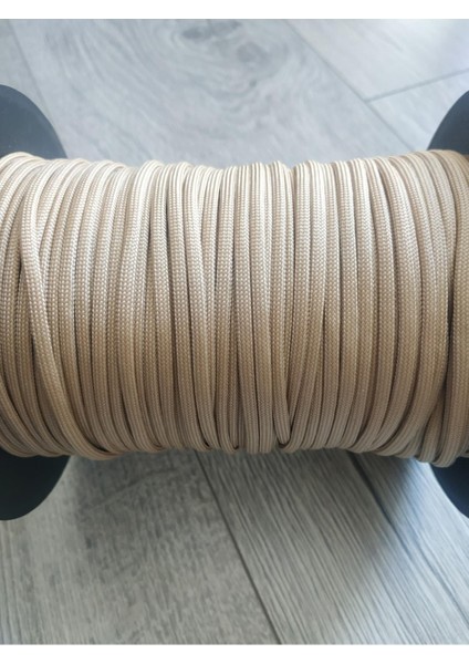 Dünyası Paracord 550 Type Iıı 4mm 7 Strand 5 Metre Kaliteli Paraşüt Ipi