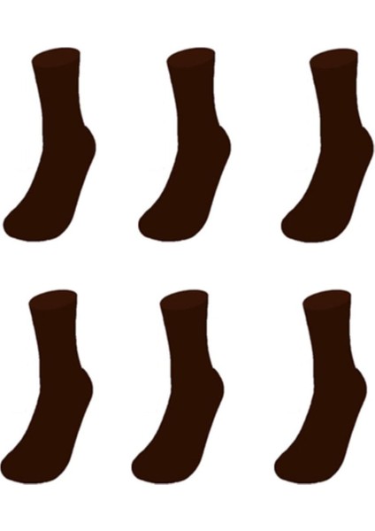 Erkek Organic Socks 6 Adet Bambu Çorap