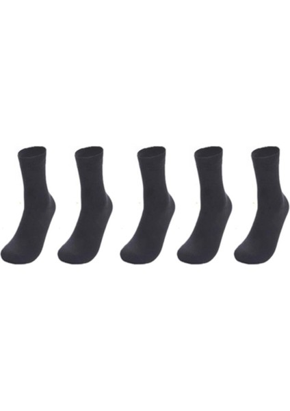 Erkek Füme Organic Socks 5 Adet Bambu Çorap