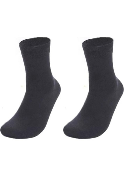 Erkek Gri Organic Socks 2 Adet Bambu Çorap