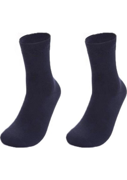 Erkek Lacivert Organic Socks 2 Adet Bambu Çorap