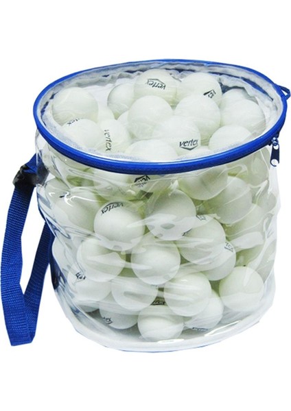 100 Lü 3 Yıldız Tek Parça Masa Tenisi Topu Beyaz