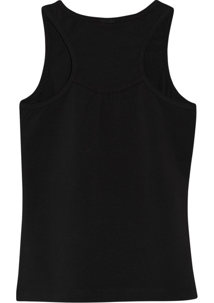 Siyah Basic Kız Çocuk Arka Büzgülü Yüzücü Atlet fiyatları