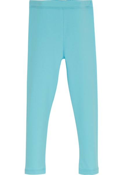 Cam Göbeği Basic Kız Çocuk Yazlık Tayt