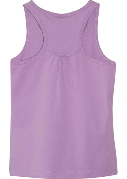 Lila Basic Kız Çocuk Arka Büzgülü Yüzücü Atlet fiyatları