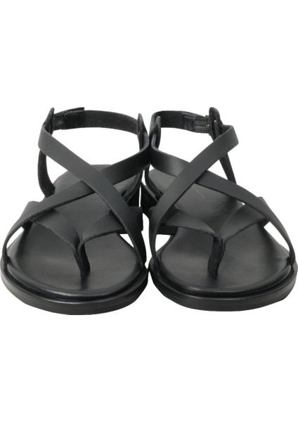 Kadın Sandalet 86P2 Frau London Leather Nero modelleri