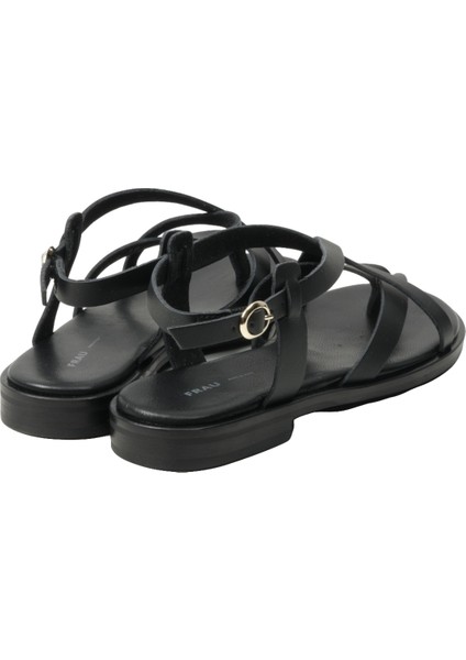 Kadın Sandalet 86P2 Frau London Leather Nero fırsatları