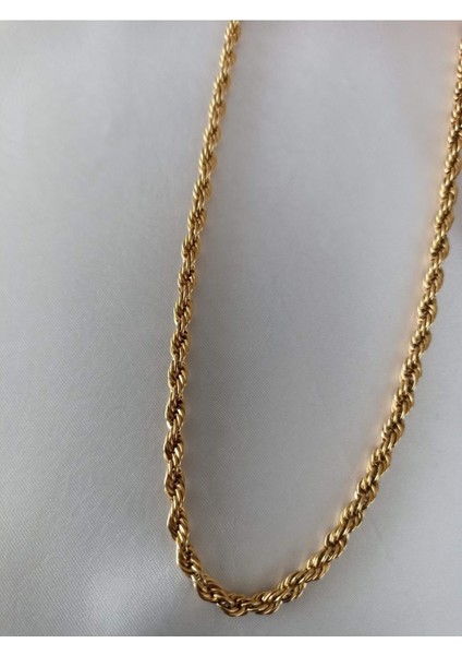 Jüpiterjewellery Çelik Burgu Uzun 4mm Zincir Kolye fiyatları