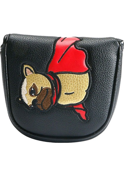 Golf Mallet Putter Head Cover Pu Putter Headcover Dayanıklı Golf Koruyucu Yarı Direme Siyah (Yurt Dışından) fiyatları