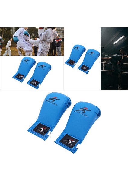 Pu Kids Eldivenleri Çocuk Delme Mma Eğitim Eldivenleri 5-10 Mavi Xl (Yurt Dışından) indirimleri