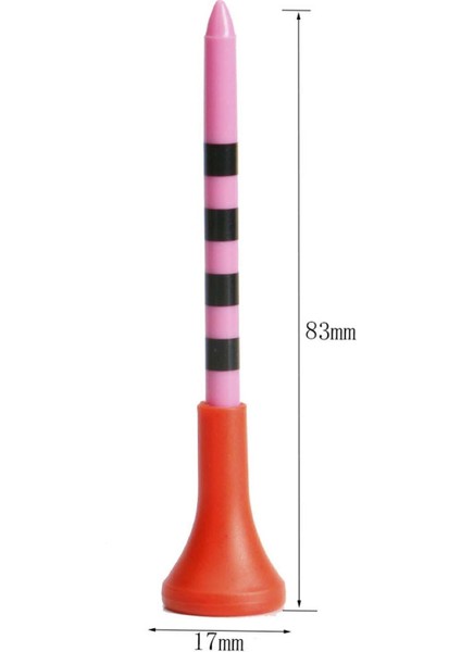 Golf Tees Golf Araçları Için Kararlı Golf Sahibi Açık Hava Spor Aksesuarları 8.3cmx1.7cm (Yurt Dışından) fırsatları
