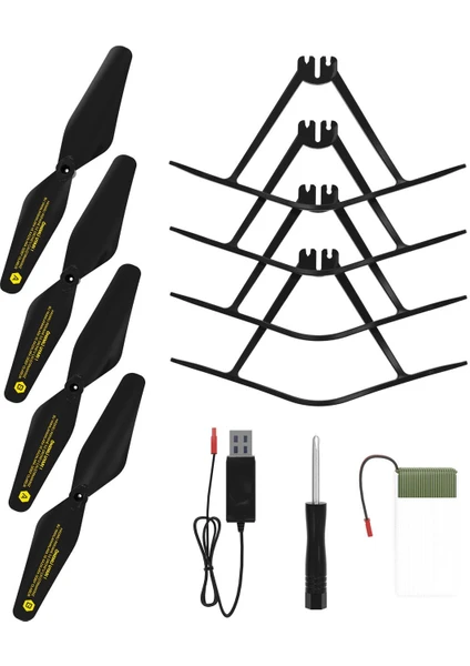 CDA06 Bataryalı Drone Aksesuar Paketi CX007-CX014 Uyumlu