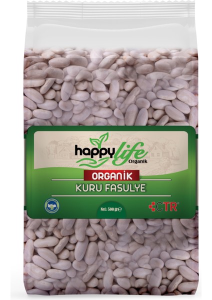 Happy Life Organik Kuru Fasulye 500 gr