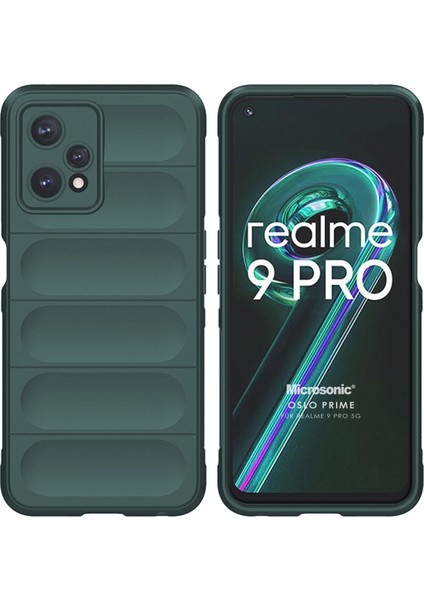 Realme 9 Pro 5g Kılıf Oslo Prime Yeşil
