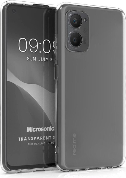 Realme 10 4g Kılıf Transparent Soft Şeffaf