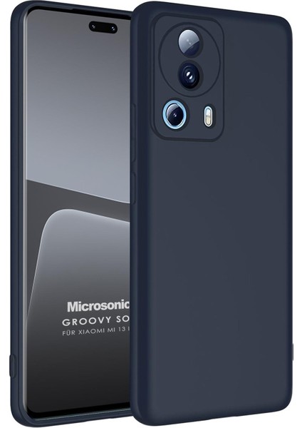 Xiaomi Mi 13 Lite Kılıf Groovy Soft Lacivert