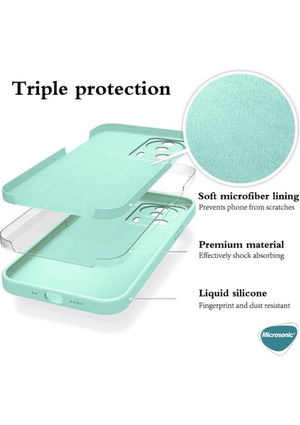 Xiaomi Mi 13 Lite Kılıf Groovy Soft Lacivert