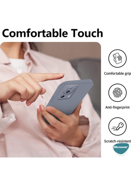Xiaomi Mi 13 Lite Kılıf Groovy Soft Lacivert