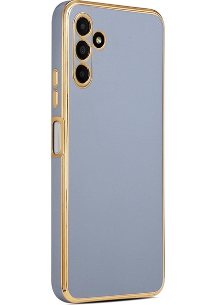 Samsung Galaxy M14 Kılıf Olive Plated Lavanta Grisi