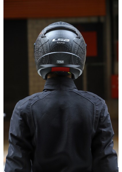 Rapıd Takaroa Mat Siyah Kask C3 indirimleri