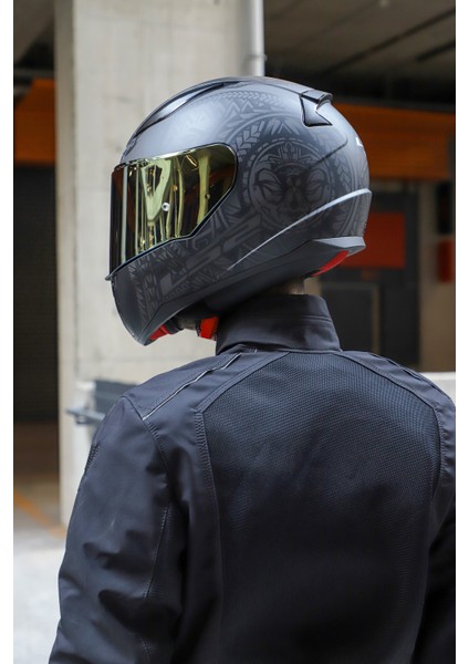 Rapıd Takaroa Mat Siyah Kask C4 indirimleri