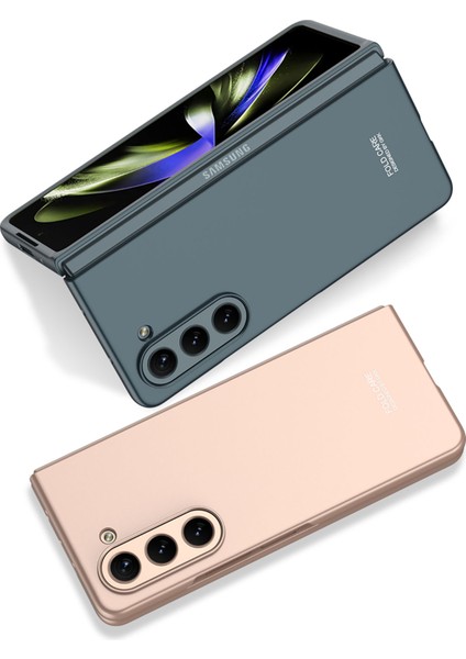 Samsung Galaxy Z Fold 5 Kapak Çift Parça Tam Koruma Kılıf Voyokıpt