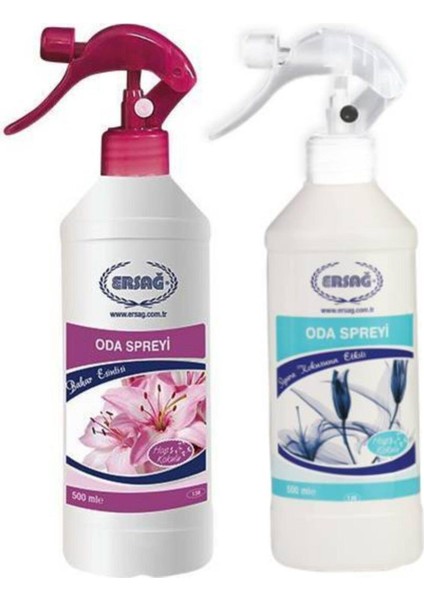 Oda Spreyi & Bahar Kokulu 2x 500 ml