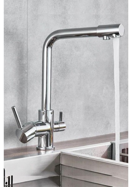 3 Yollu Arıtma Bataryası , Evye Bataryası , Sıcak Soğuk Artıma Girişli Batarya