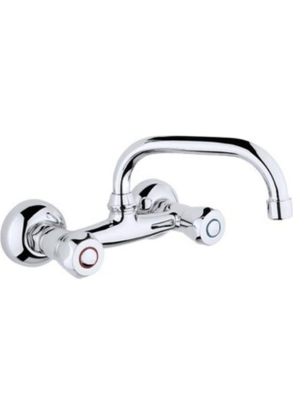 Akçay Su Armatürleri Akçay Klasik Mutfak Evye Bataryası