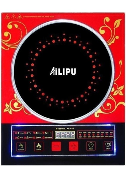 Alipu 1. Kalite Lazer Elektrikli Ocak 2200 Watt