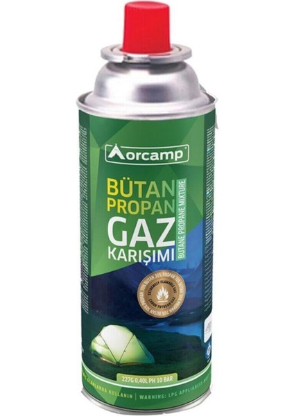 Bütan Propan Gaz Kartuşu 227 gr KTS227