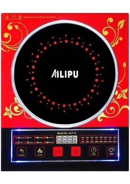 Alipu 1. Kalite Lazer Elektrikli Ocak 2200 Watt Alipu Elektrikli Ocak 2200