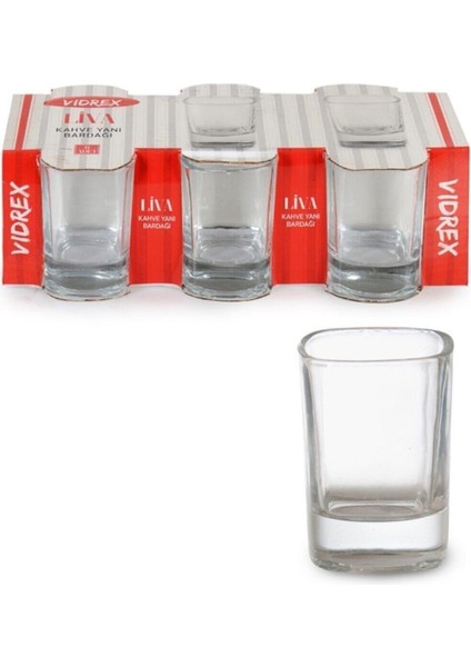 Liva Kahve Yanı Bardağı 6 Adet fiyatları