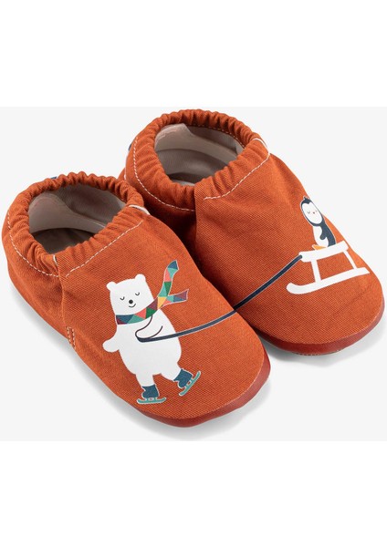 Buddy-Buddy Hyper Kızıl Toprak Kahverengi Barefoot Akıllı Patik