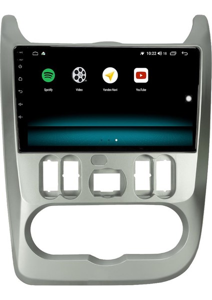 Dacia Duster Android 10 Multimedya Carplay 2gb Ram + 32GB HDD Navigasyon Ekran modelleri