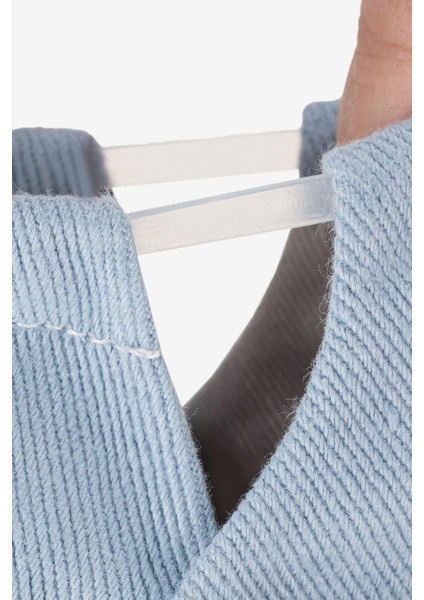 Recycled Canvas Basic Eco Açık Mavi Barefoot Patik