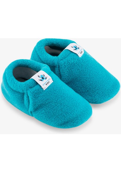 Polar Fleece Turkuaz Polar Barefoot Patik