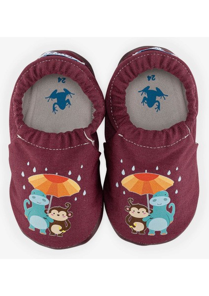 Umbrella Flower Hyper Mürdüm Barefoot Akıllı Patik