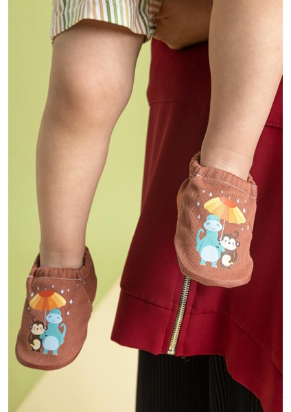 Umbrella Flower Hyper Mürdüm Barefoot Akıllı Patik