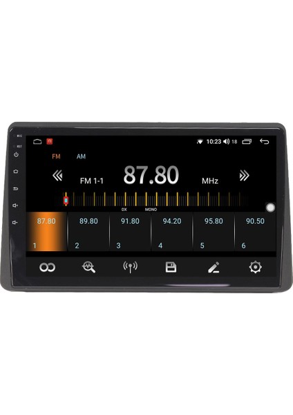 Dacia Duster Android 10 Multimedya Carplay 2gb Ram + 32GB HDD Navigasyon Ekran